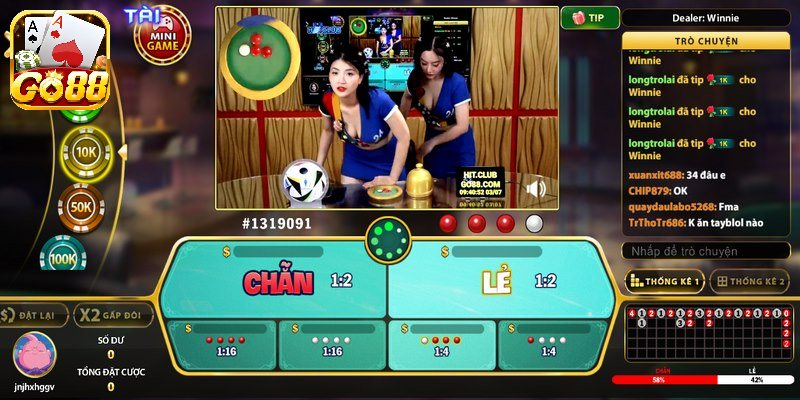 Xóc đĩa livestream tại kubet88 là một trò chơi trực tuyến phổ biến