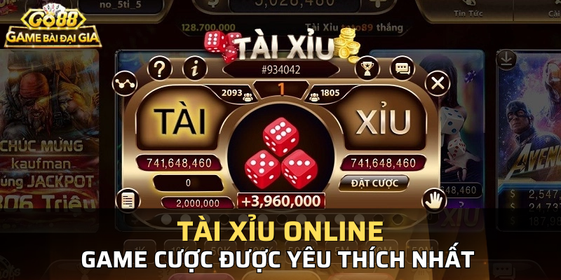 Tài xỉu - Game cược được yêu thích nhất 2024